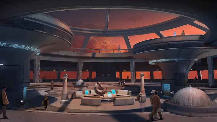 Observation Deck Ruang strategis untuk memantau aktivitas luar angkasa serta uji coba teknologi terbaru.